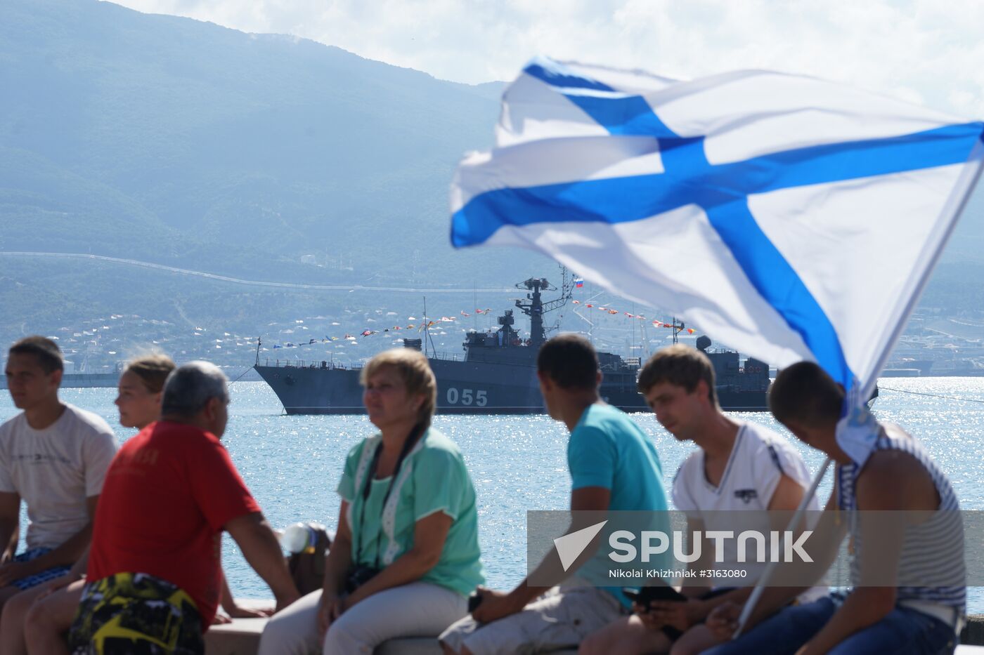 Navy Day celebrations in Russian cities