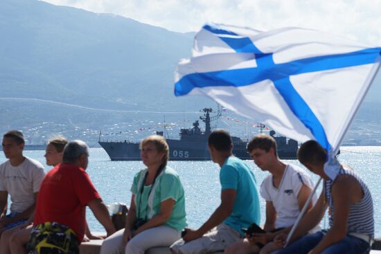 Navy Day celebrations in Russian cities
