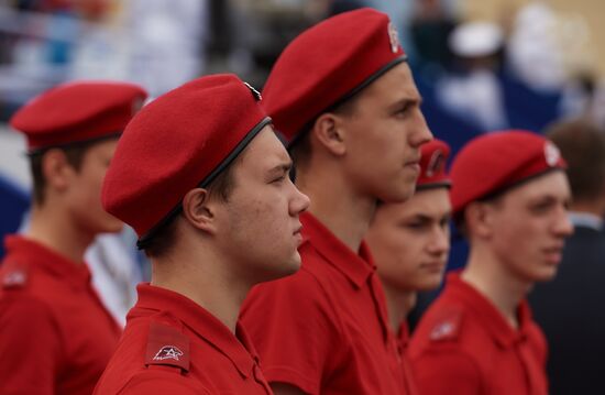 Navy Day celebrations in St. Petersburg