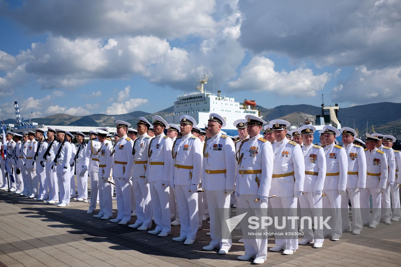 Navy Day celebrations in Russian cities