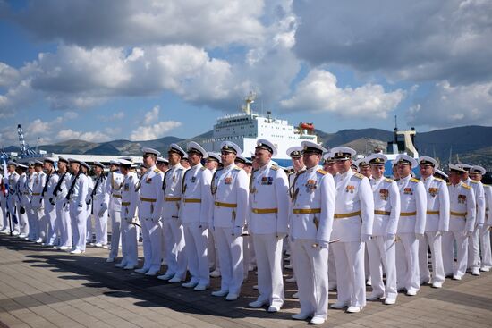 Navy Day celebrations in Russian cities