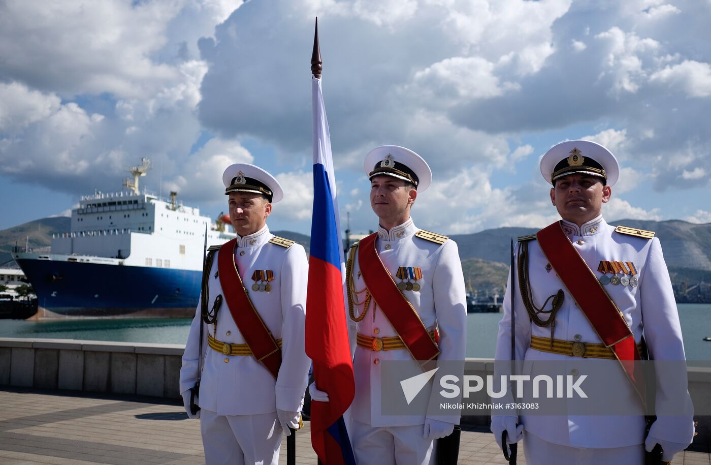 Navy Day celebrations in Russian cities