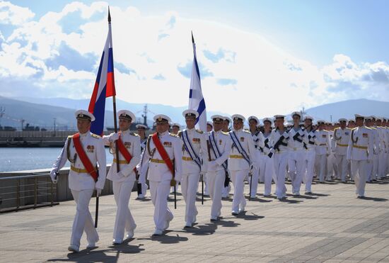 Navy Day celebrations in Russian cities