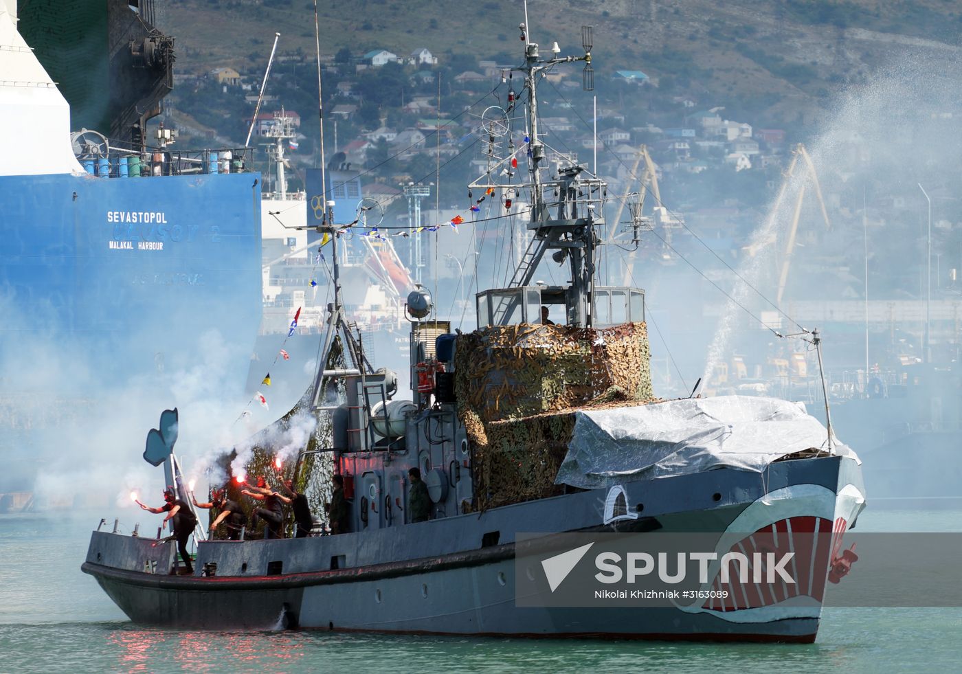 Navy Day celebrations in Russian cities