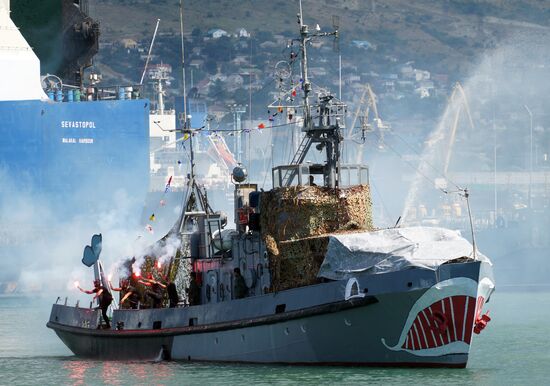 Navy Day celebrations in Russian cities