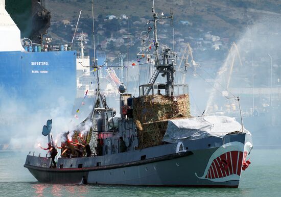 Navy Day celebrations in Russian cities