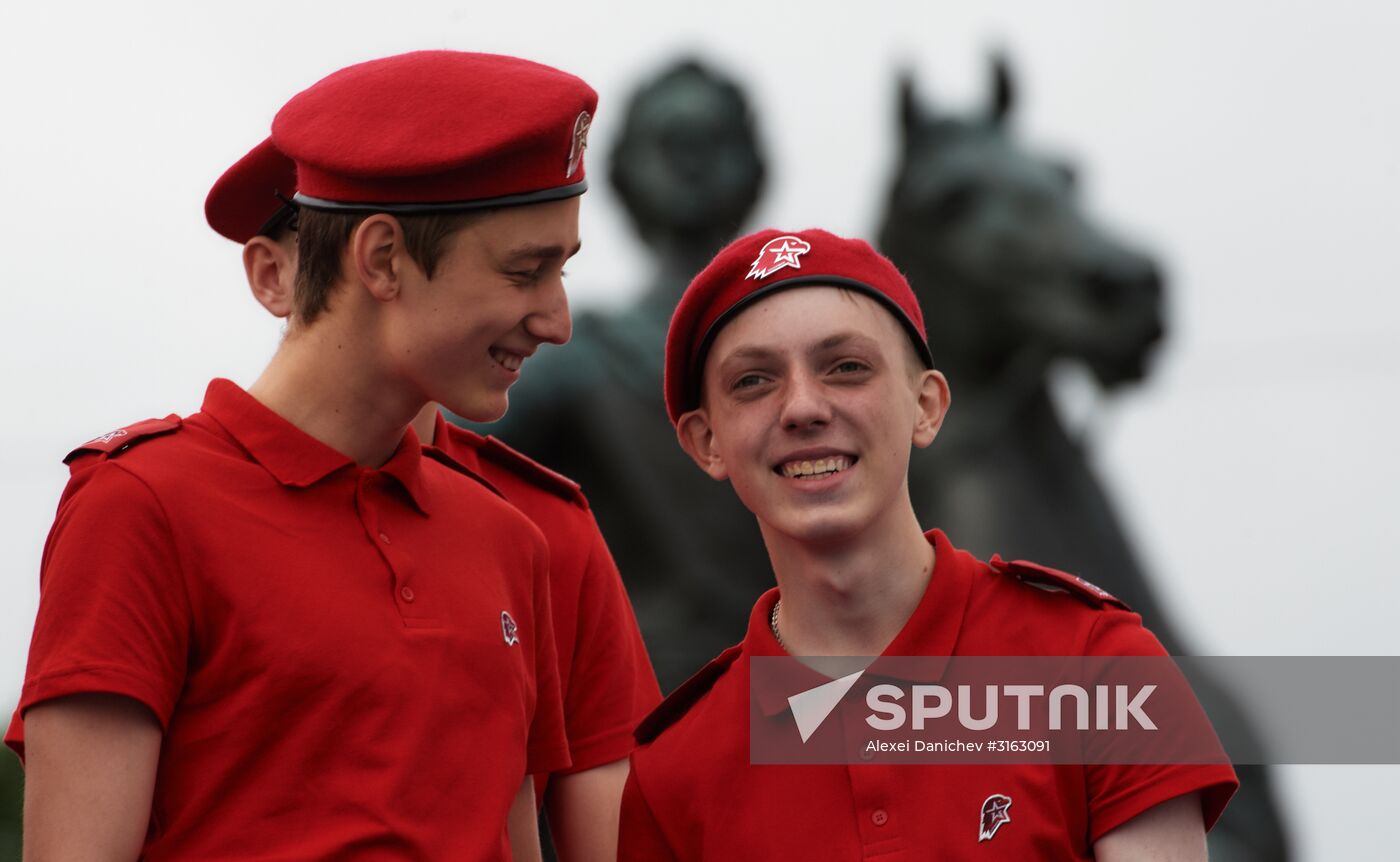 Navy Day celebrations in St. Petersburg