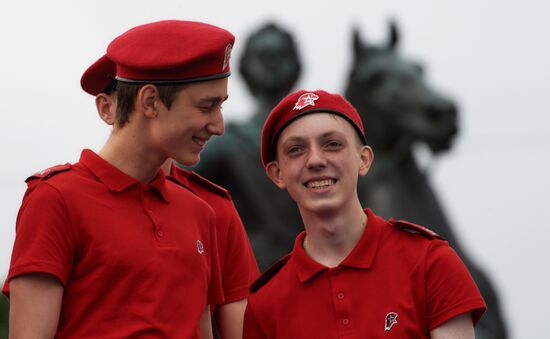 Navy Day celebrations in St. Petersburg