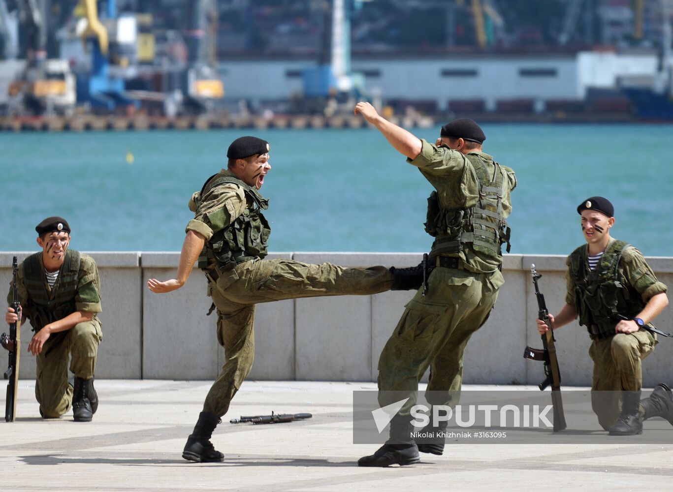 Navy Day celebrations in Russian cities