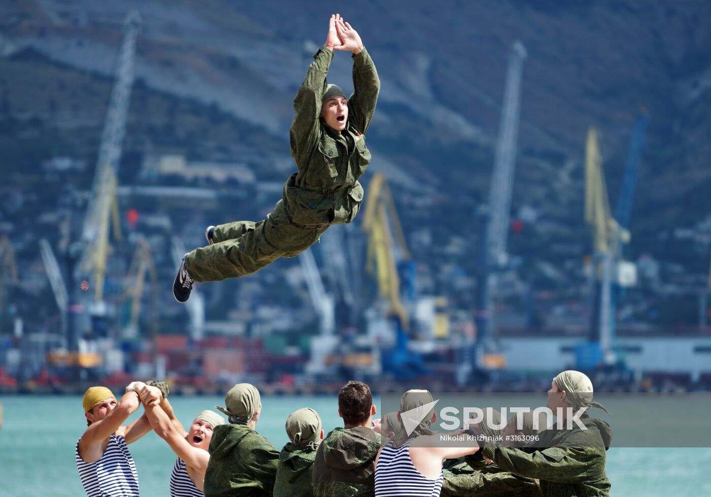 Navy Day celebrations in Russian cities