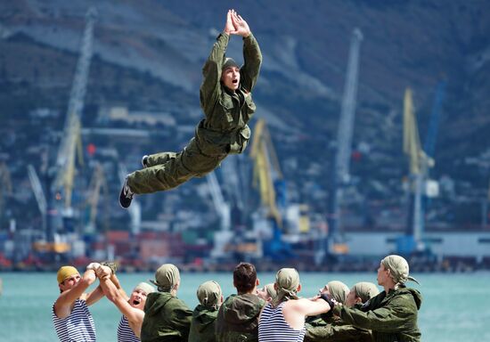 Navy Day celebrations in Russian cities