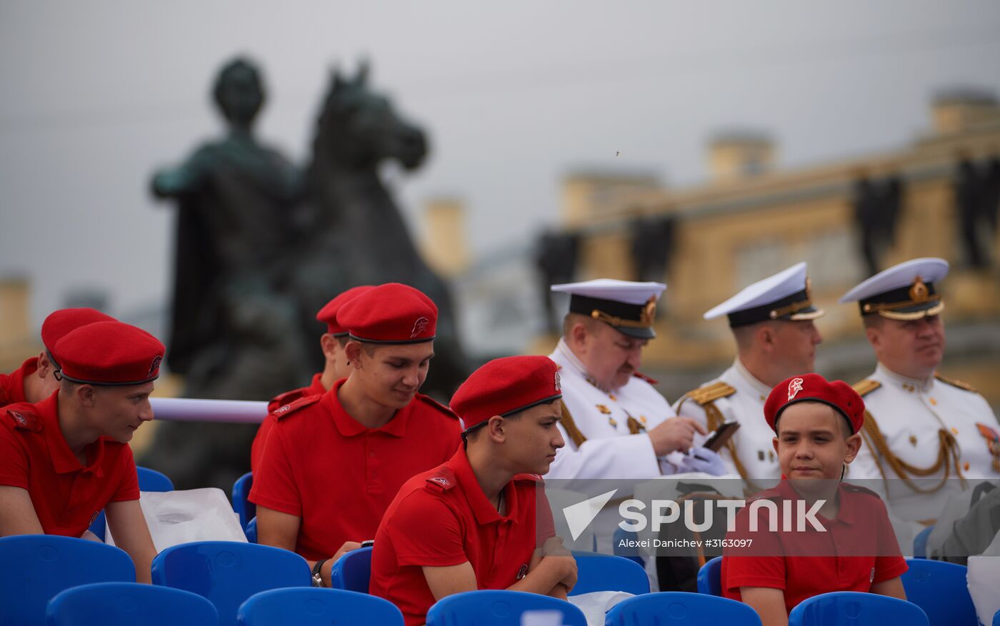 Navy Day celebrations in St. Petersburg