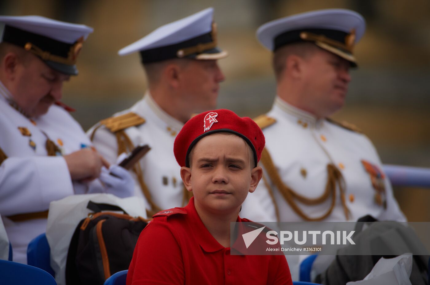 Navy Day celebrations in St. Petersburg