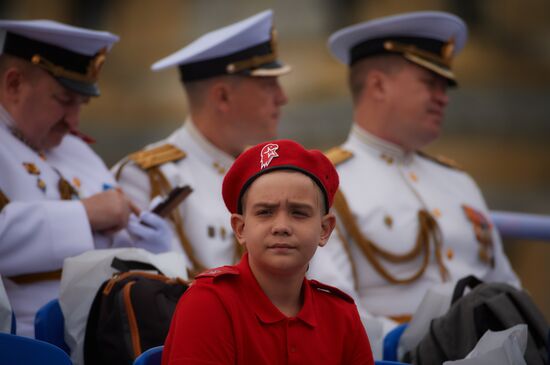 Navy Day celebrations in St. Petersburg