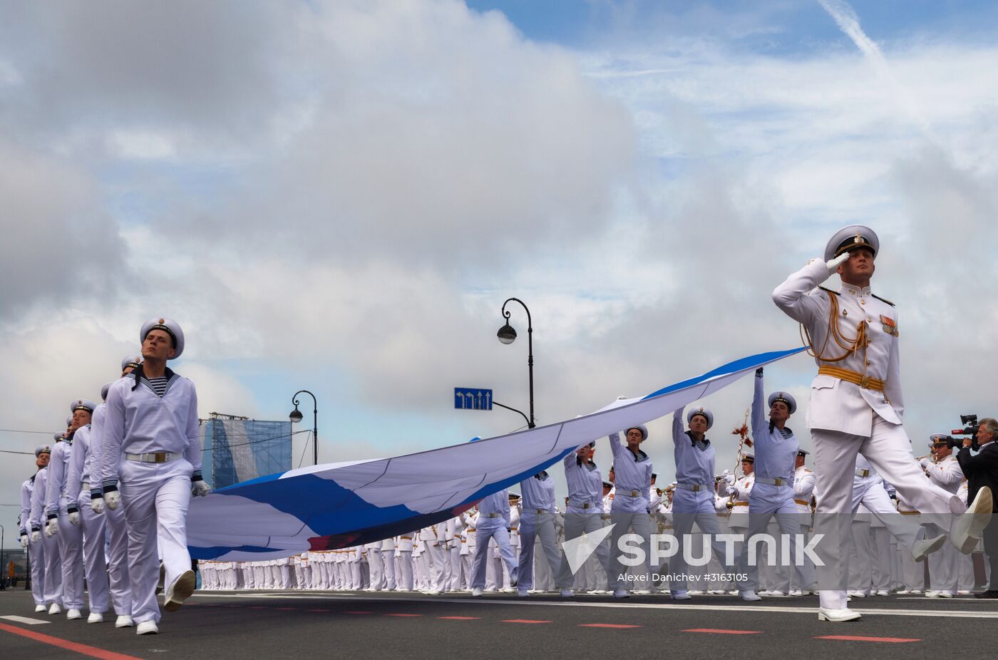 Navy Day celebrations in St. Petersburg