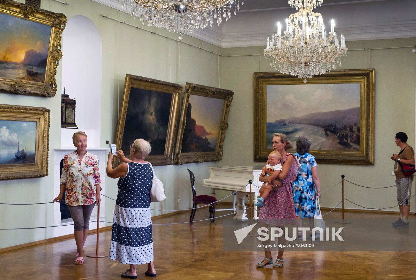 Celebrations of painter Ivan Aivazovsky's 200th birthday in Crimea