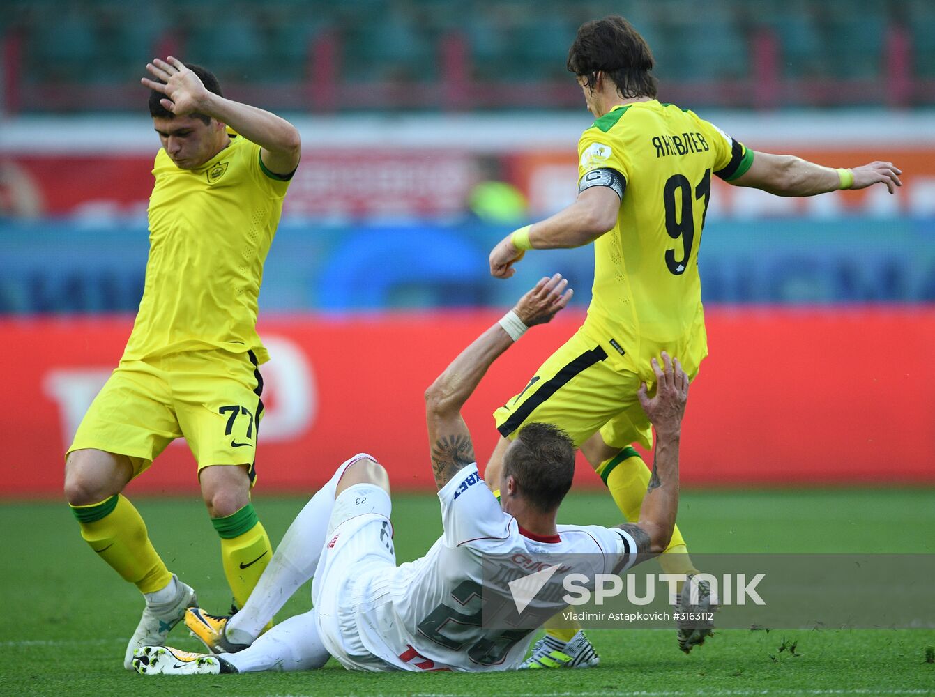 Russian Football Premier League. Lokomotiv vs. Anzhi