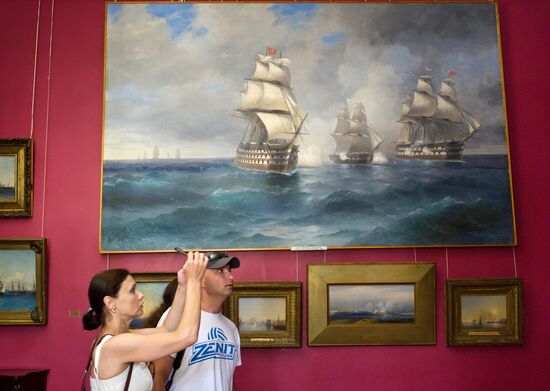 Celebrations of painter Ivan Aivazovsky's 200th birthday in Crimea