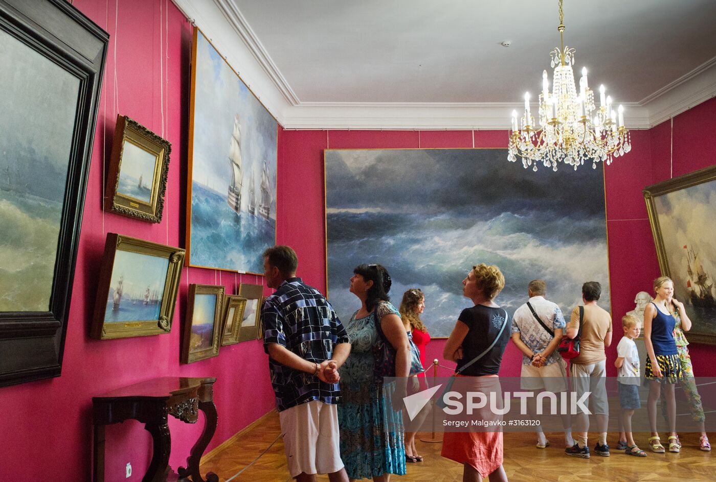 Celebrations of painter Ivan Aivazovsky's 200th birthday in Crimea