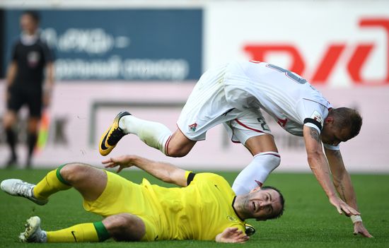 Russian Football Premier League. Lokomotiv vs. Anzhi