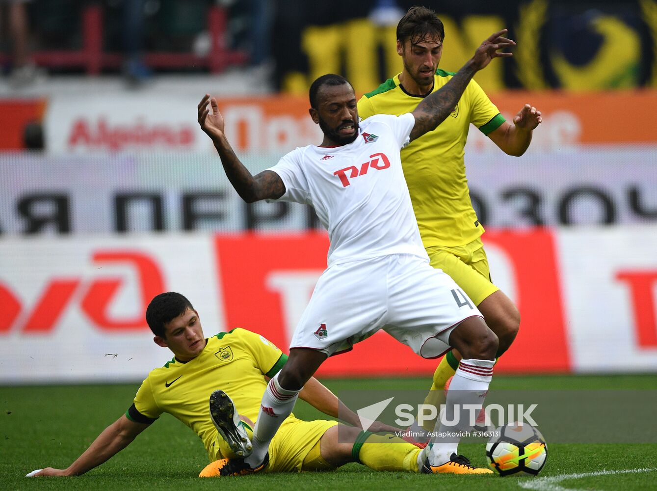 Russian Football Premier League. Lokomotiv vs. Anzhi