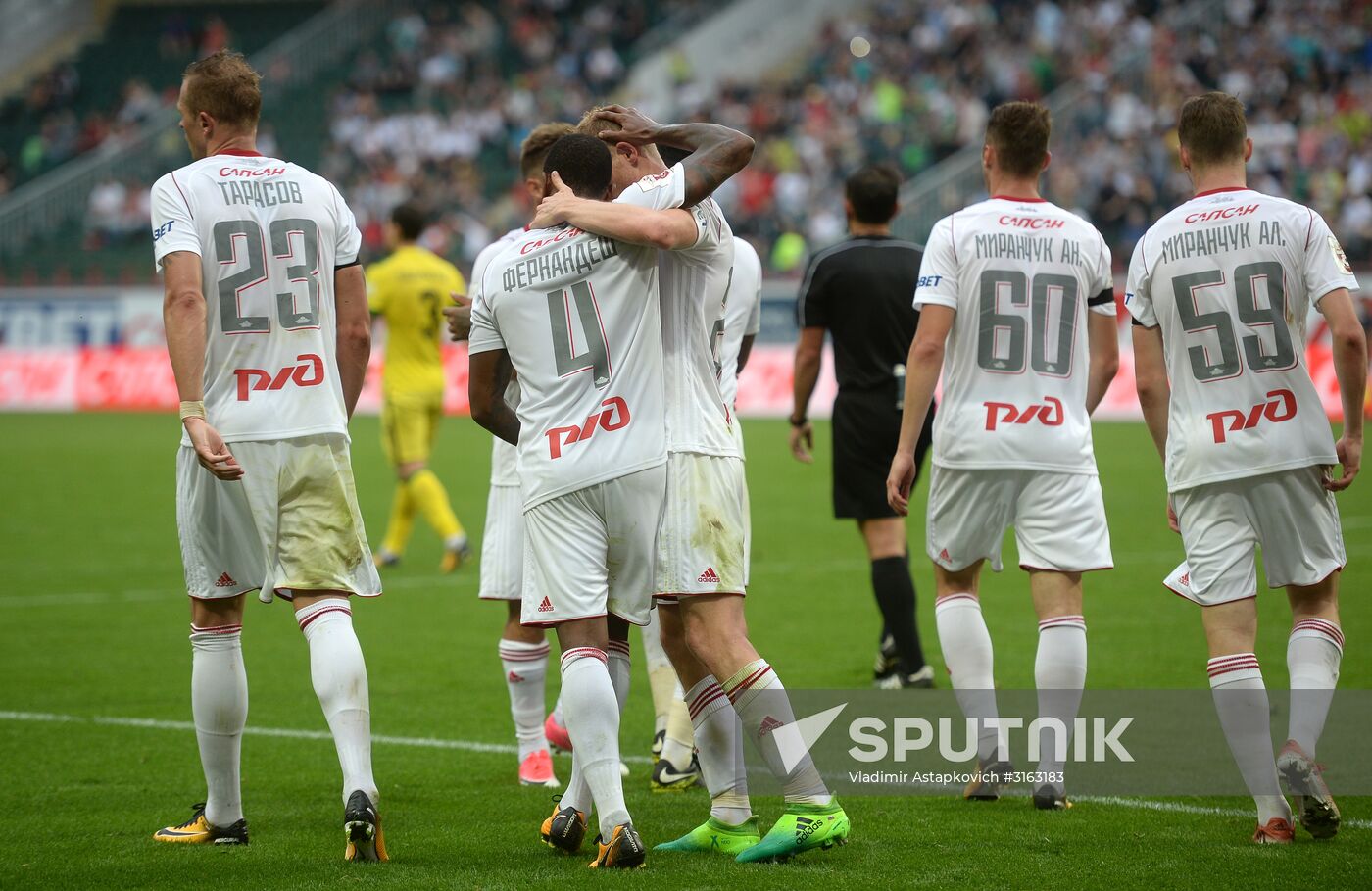 Russian Football Premier League. Lokomotiv vs. Anzhi