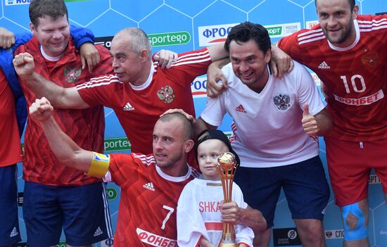 2017 Euro Beach Soccer League. Russia vs. Switzerland