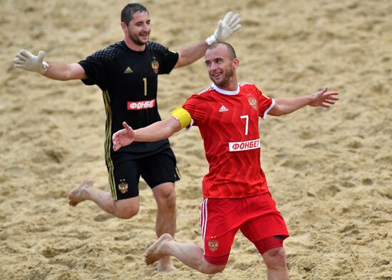 2017 Euro Beach Soccer League. Russia vs. Switzerland