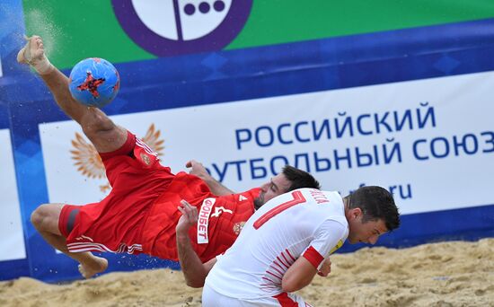 2017 Euro Beach Soccer League. Russia vs. Switzerland