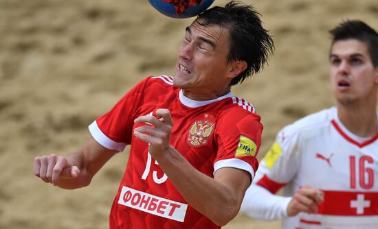2017 Euro Beach Soccer League. Russia vs. Switzerland