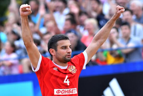 2017 Euro Beach Soccer League. Russia vs. Switzerland