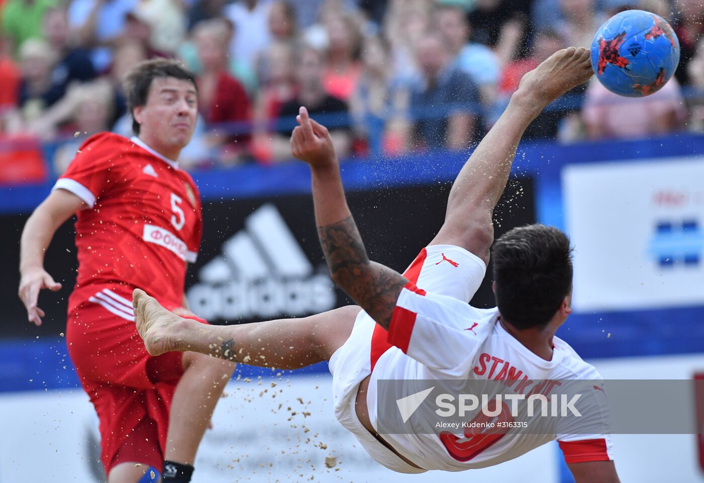 2017 Euro Beach Soccer League. Russia vs. Switzerland