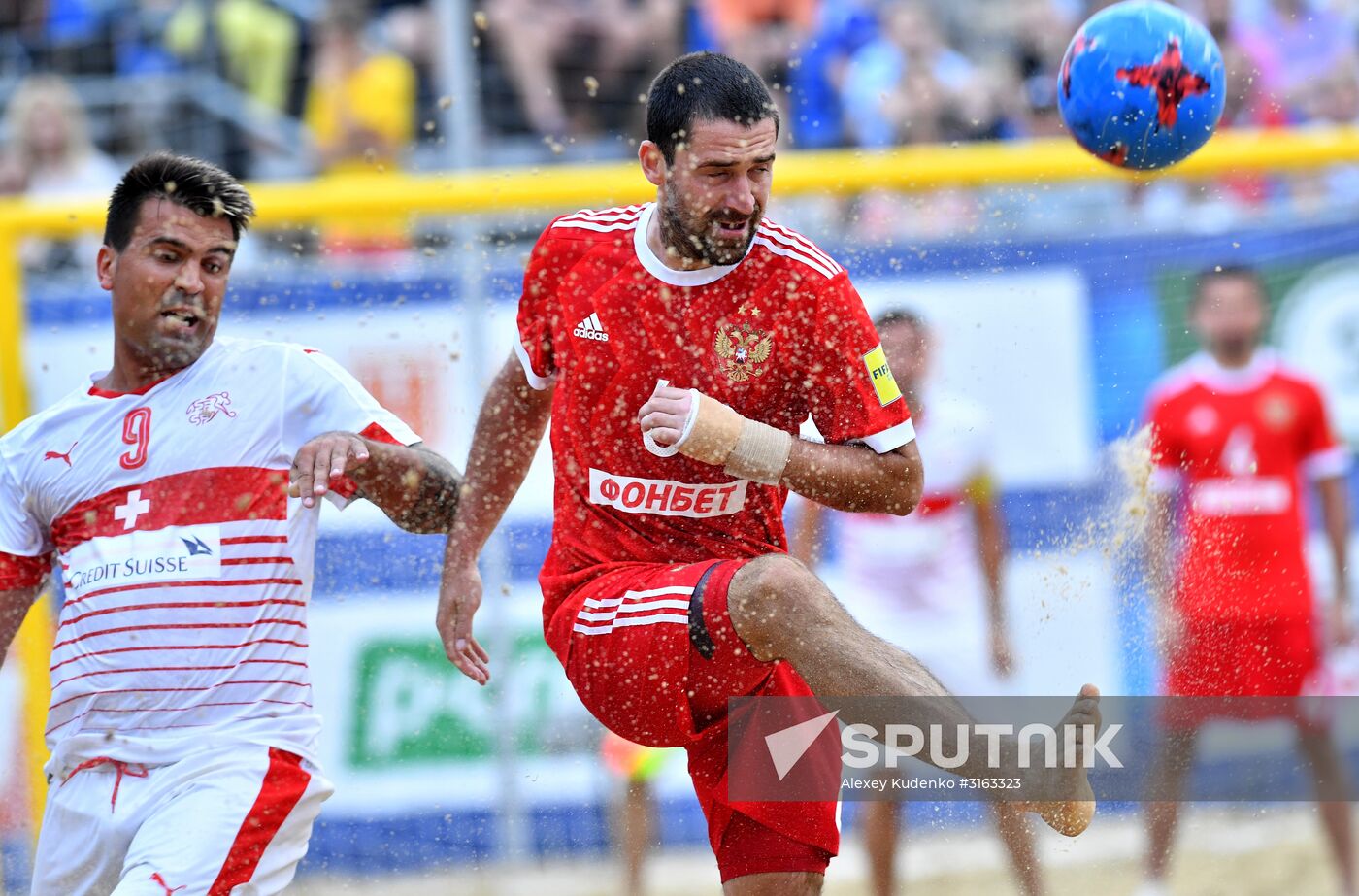 2017 Euro Beach Soccer League. Russia vs. Switzerland