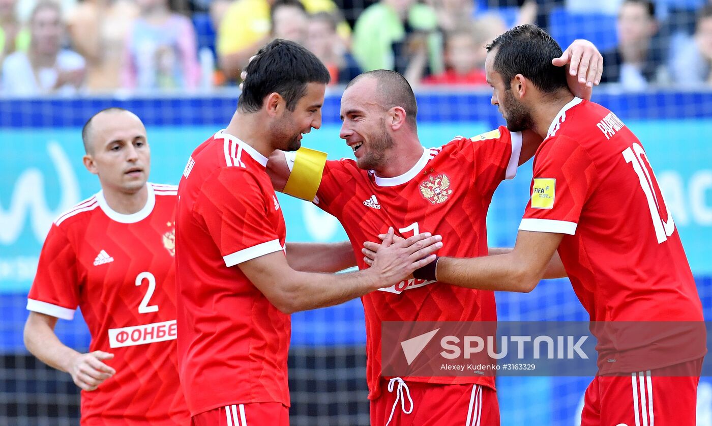 2017 Euro Beach Soccer League. Russia vs. Switzerland