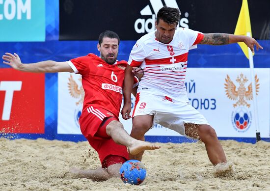 2017 Euro Beach Soccer League. Russia vs. Switzerland