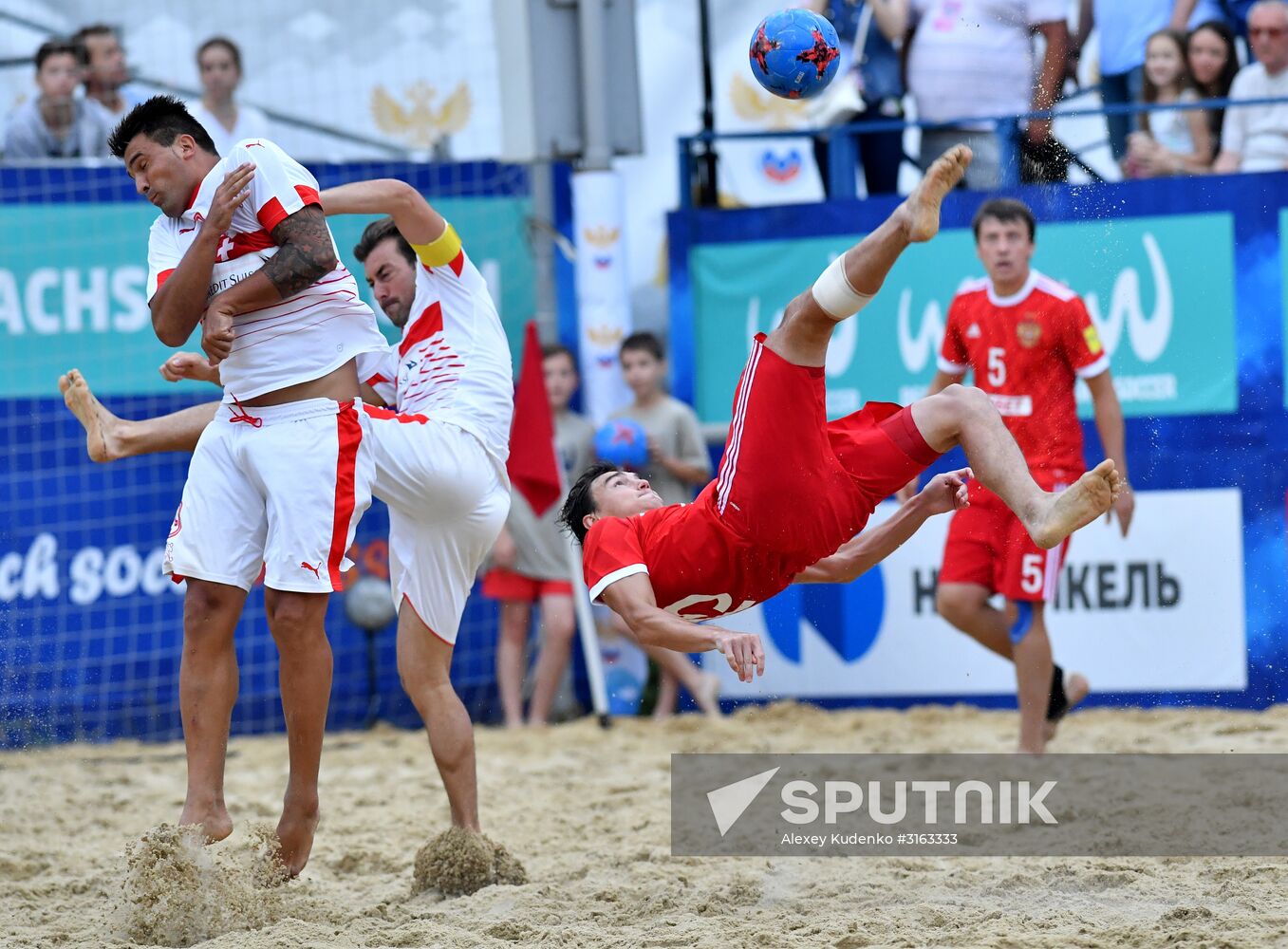 2017 Euro Beach Soccer League. Russia vs. Switzerland
