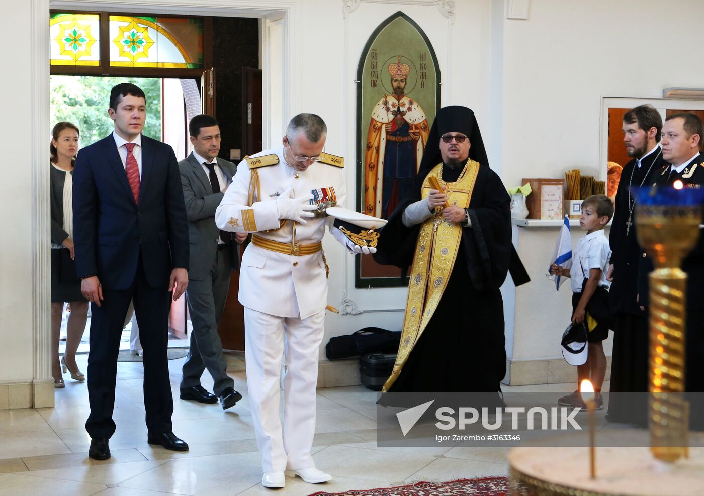 Navy Day celebrations in Russian cities