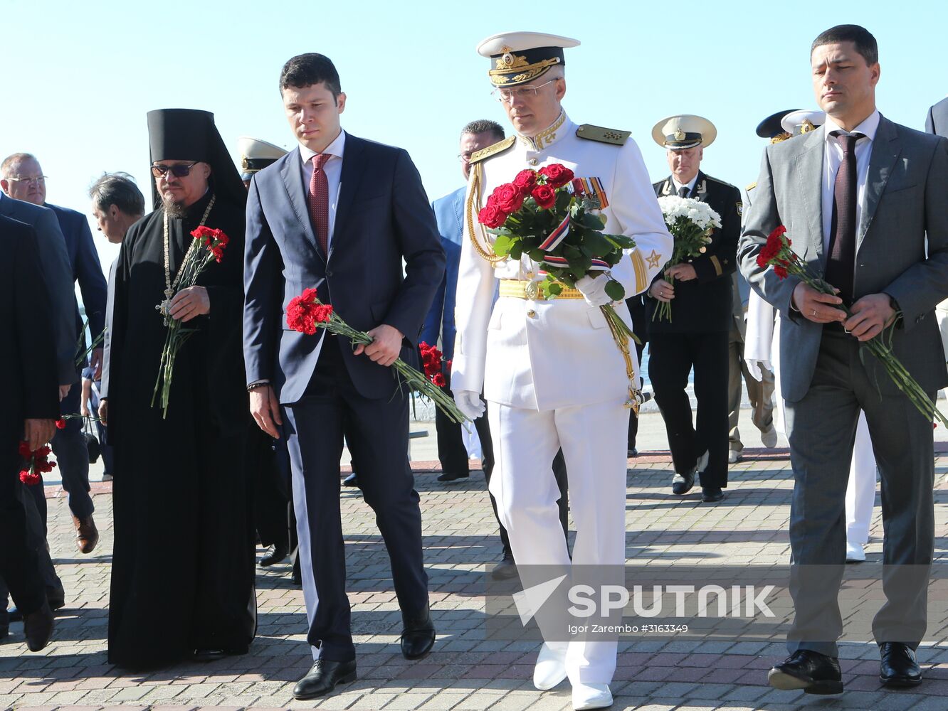 Navy Day celebrations in Russian cities