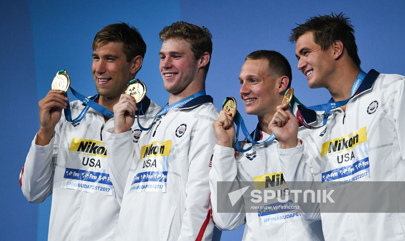 17th FINA World Championships. Swimming. Day eight