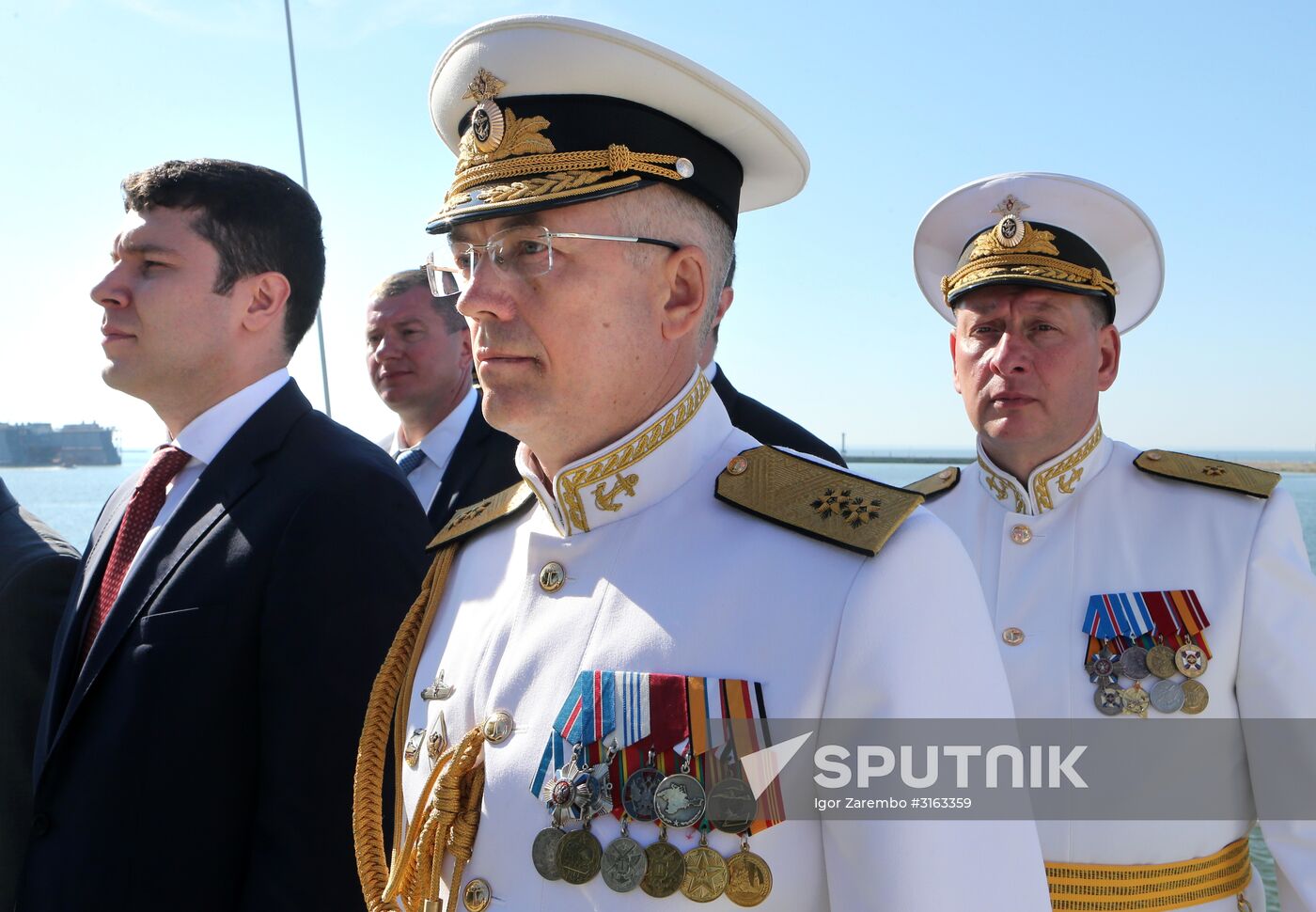 Navy Day celebrations in Russian cities