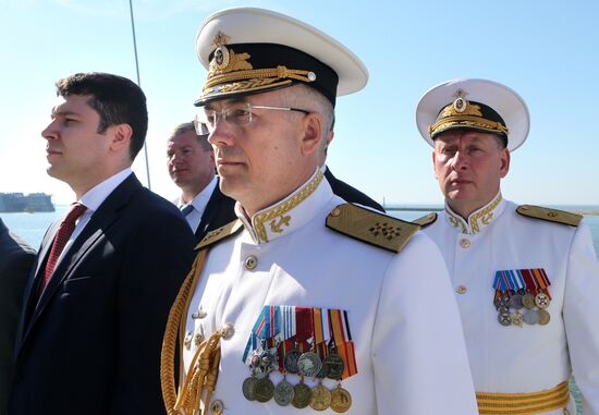 Navy Day celebrations in Russian cities