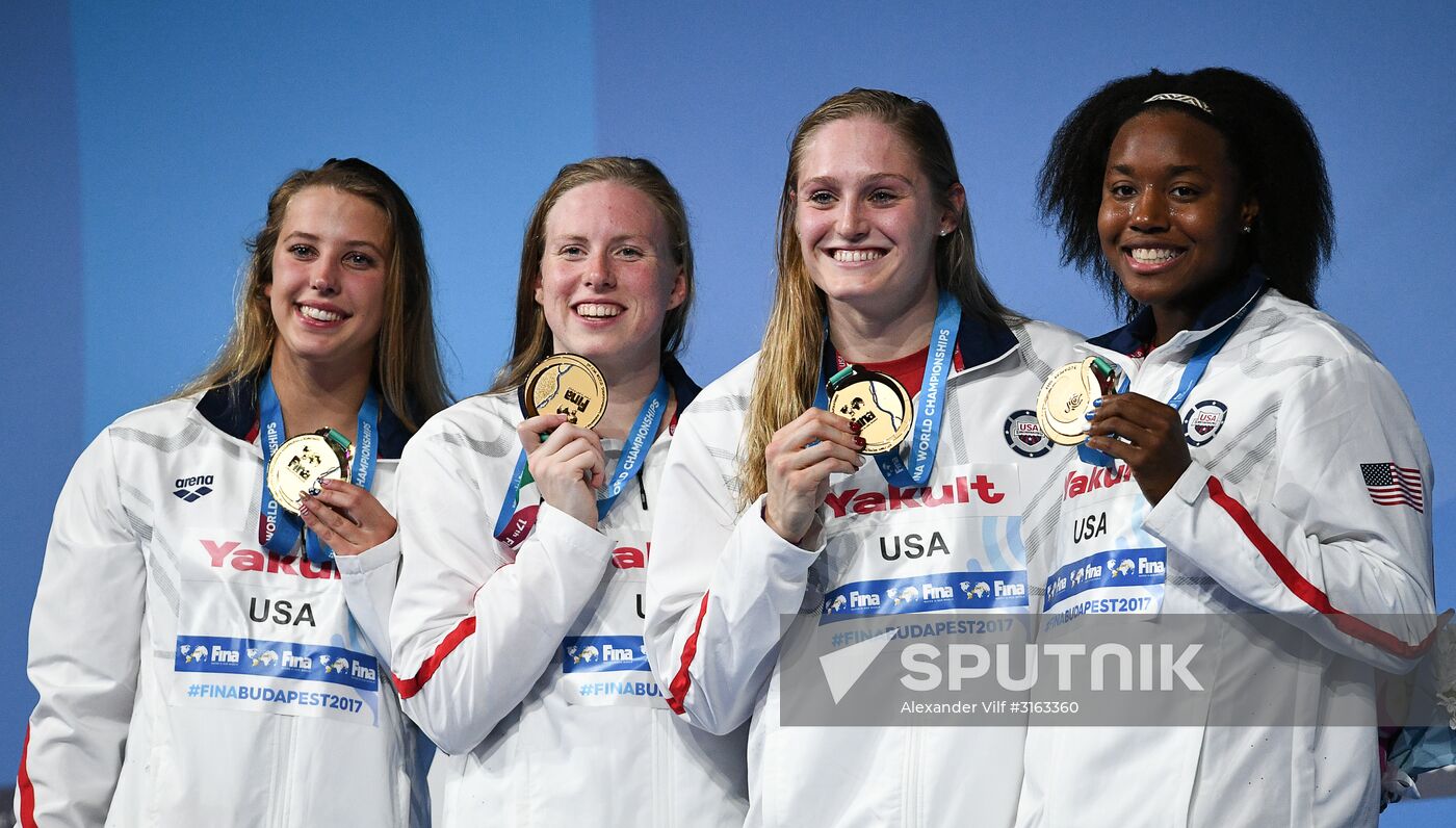 17th FINA World Championships. Swimming. Day eight