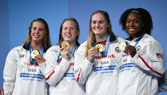 17th FINA World Championships. Swimming. Day eight