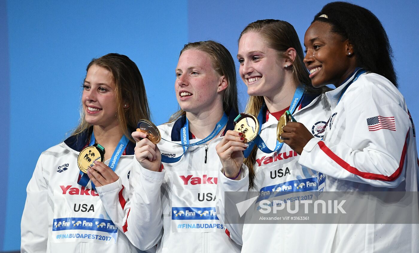 17th FINA World Championships. Swimming. Day eight