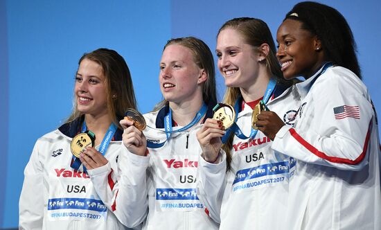 17th FINA World Championships. Swimming. Day eight