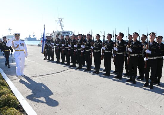 Navy Day celebrations in Russian cities