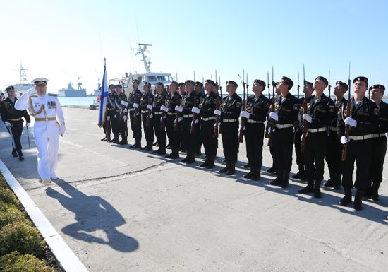 Navy Day celebrations in Russian cities