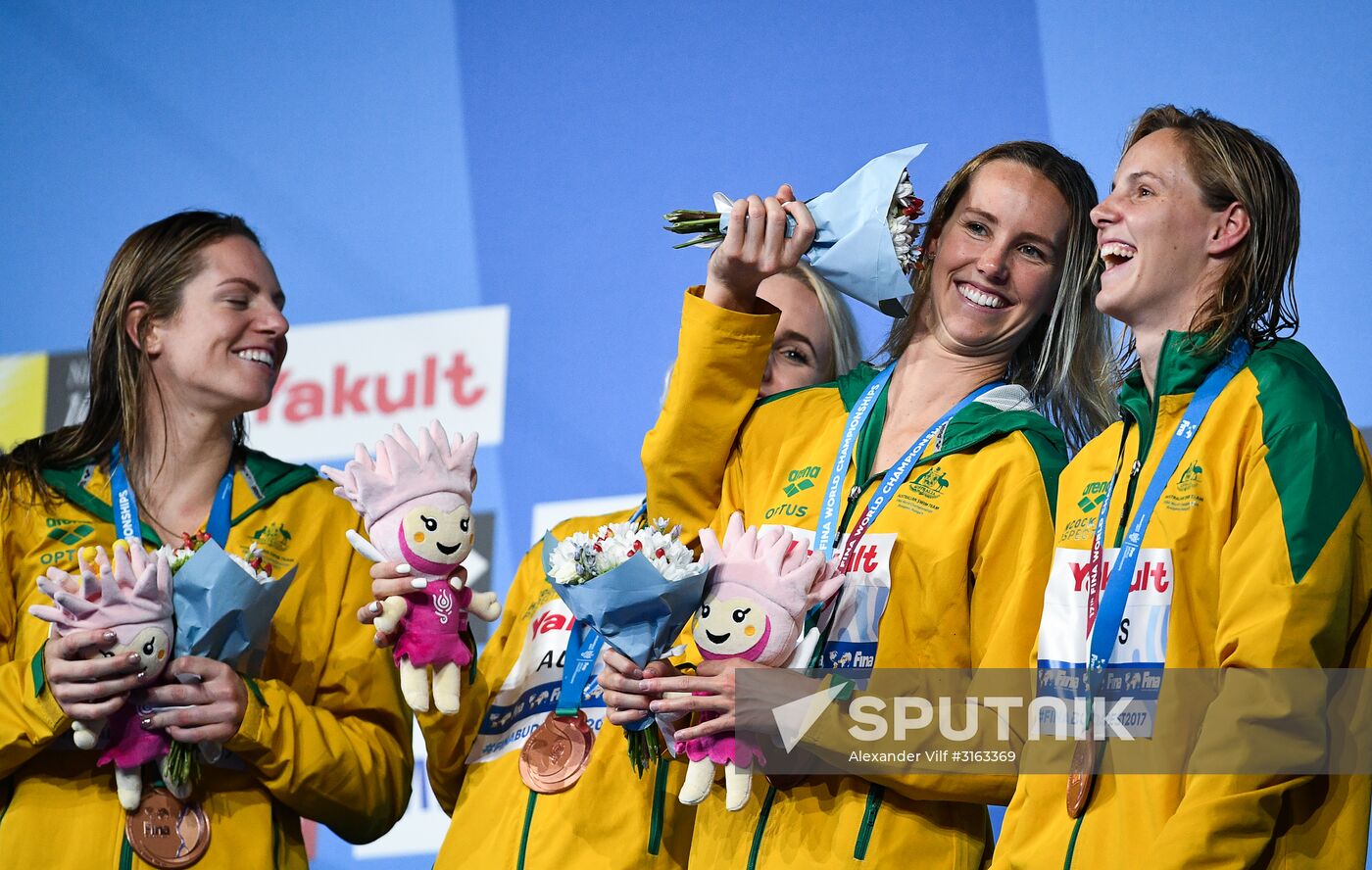 17th FINA World Championships. Swimming. Day eight