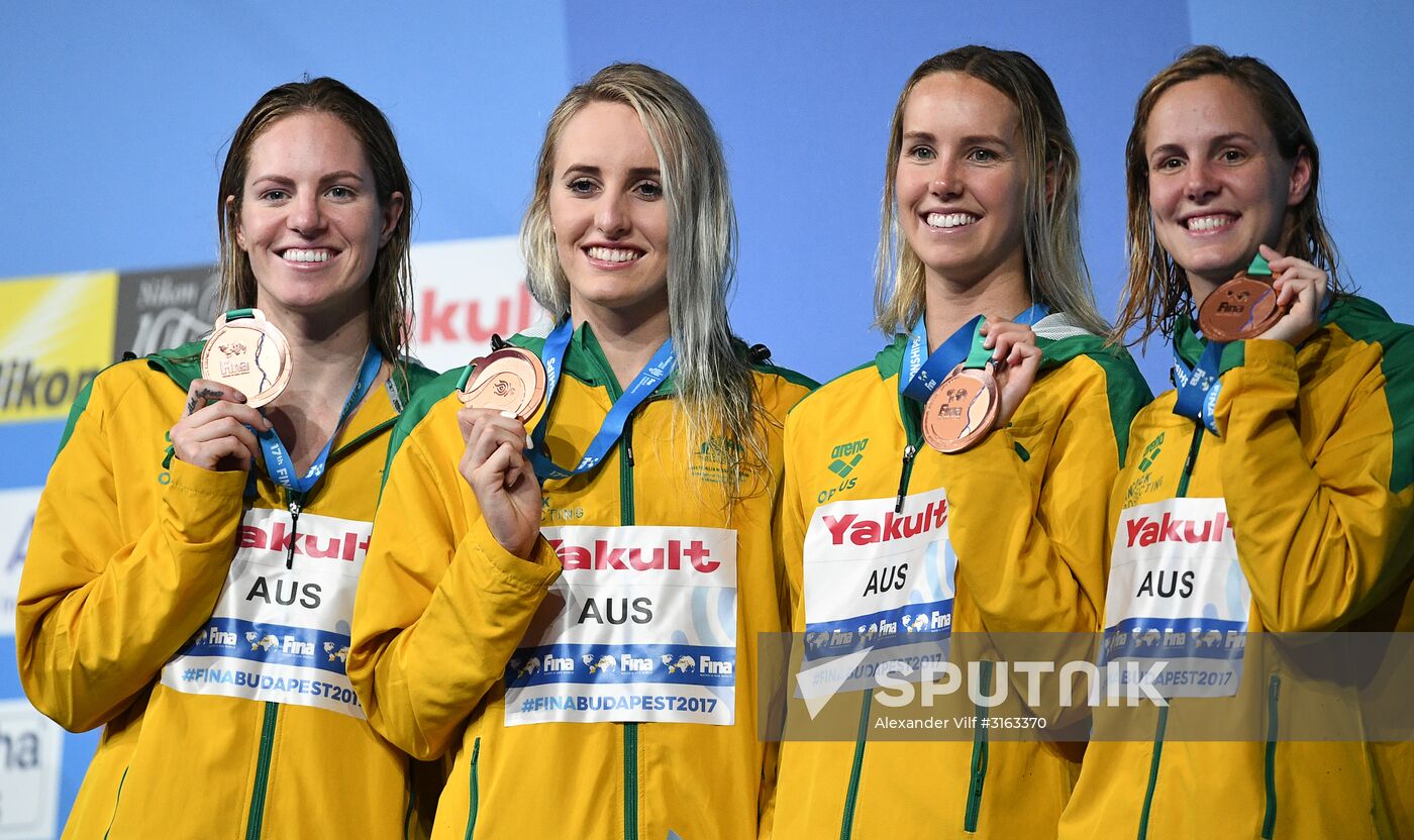 17th FINA World Championships. Swimming. Day eight