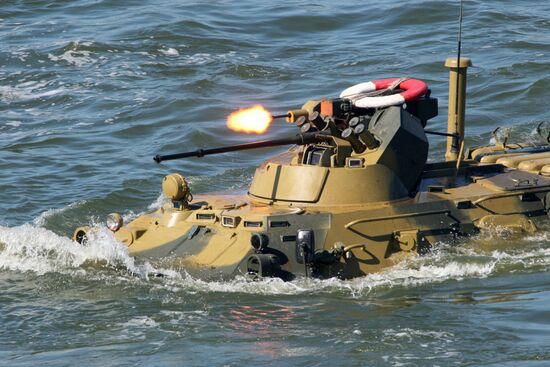 Navy Day celebrations in Russian cities